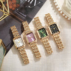 Square Women's Gold Watch