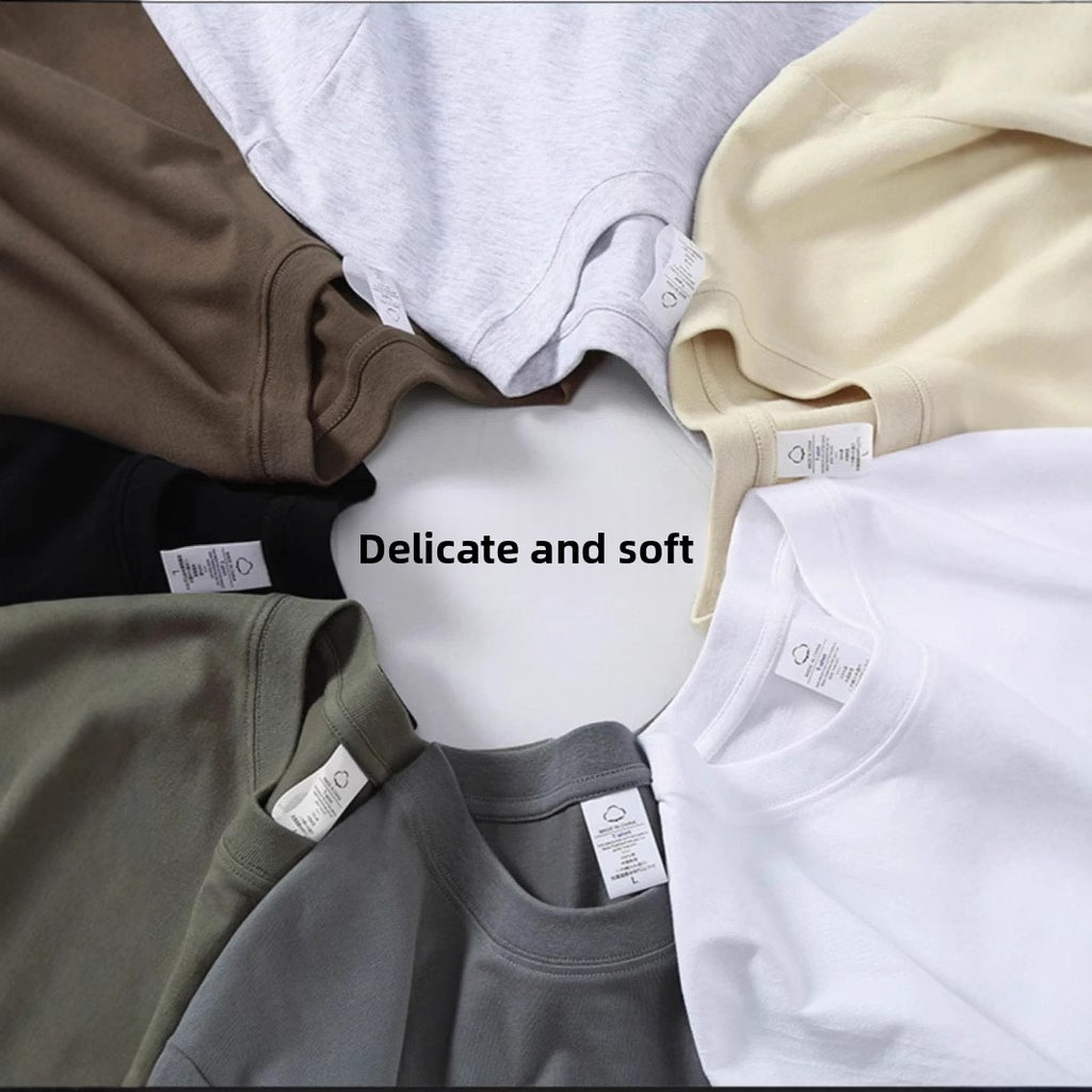 Versatile loose printed T-shirt