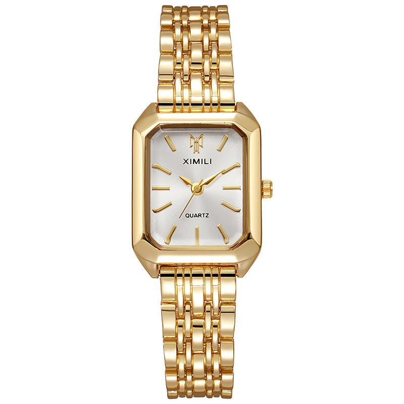 Square Women's Gold Watch