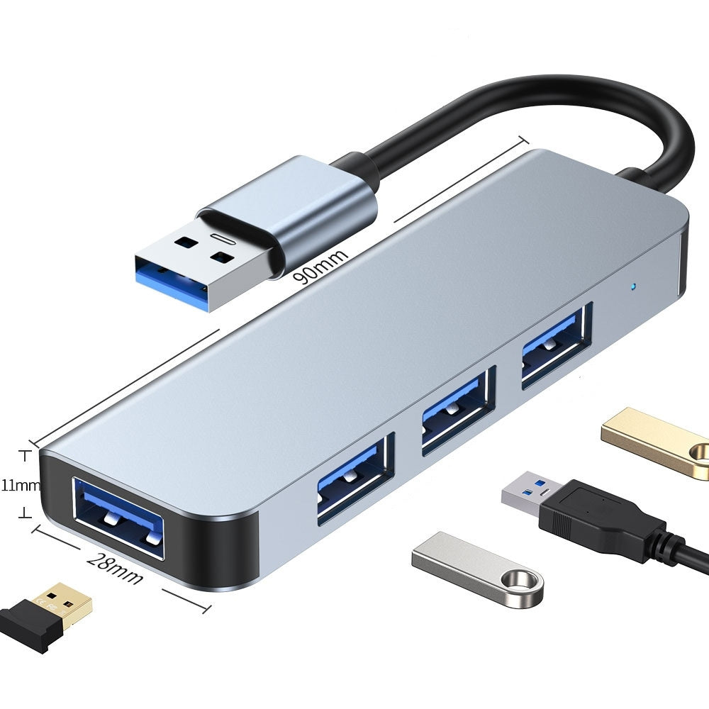 Two-to-seven  seven-in-one splitter docking station usb3.0 high-speed transmission hub